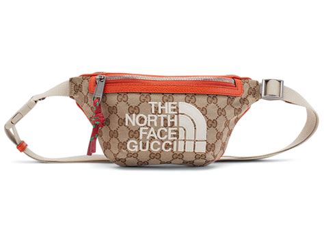 gucci x the north face belt bag|gucci x north face jacket.